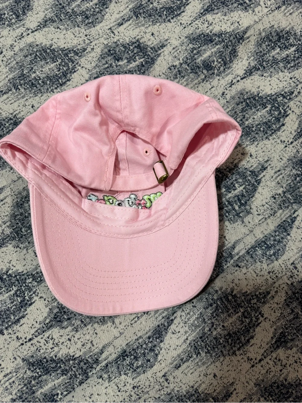 Mr Beast Pink Embroidered Baseball Cap New Never Worn